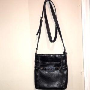 Black cross body bag
